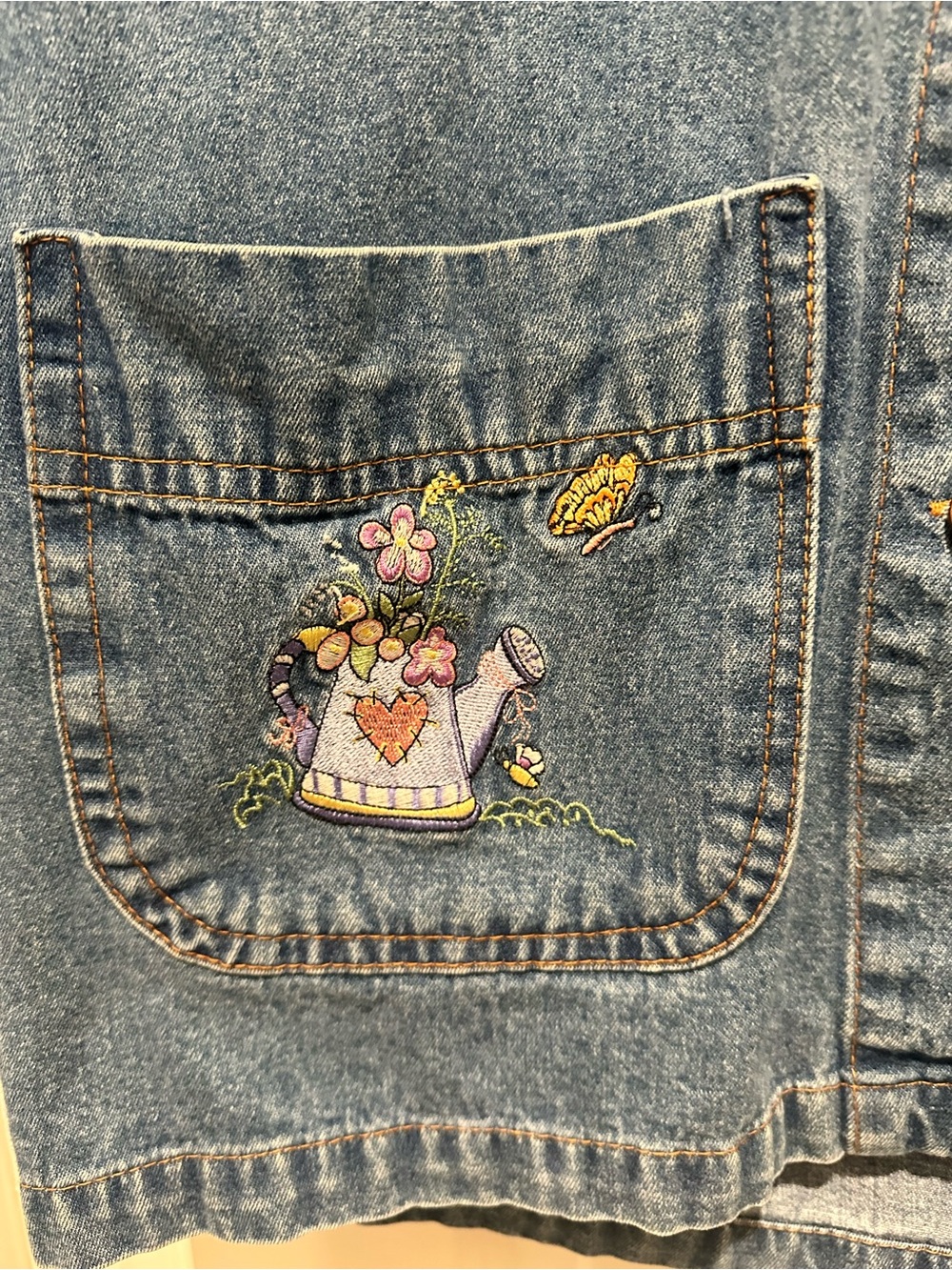 Vintage!! Casey Coleman Blue Denim Jacket - Picture 4 of 7